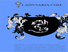 Tablet Screenshot of ladysaria.com